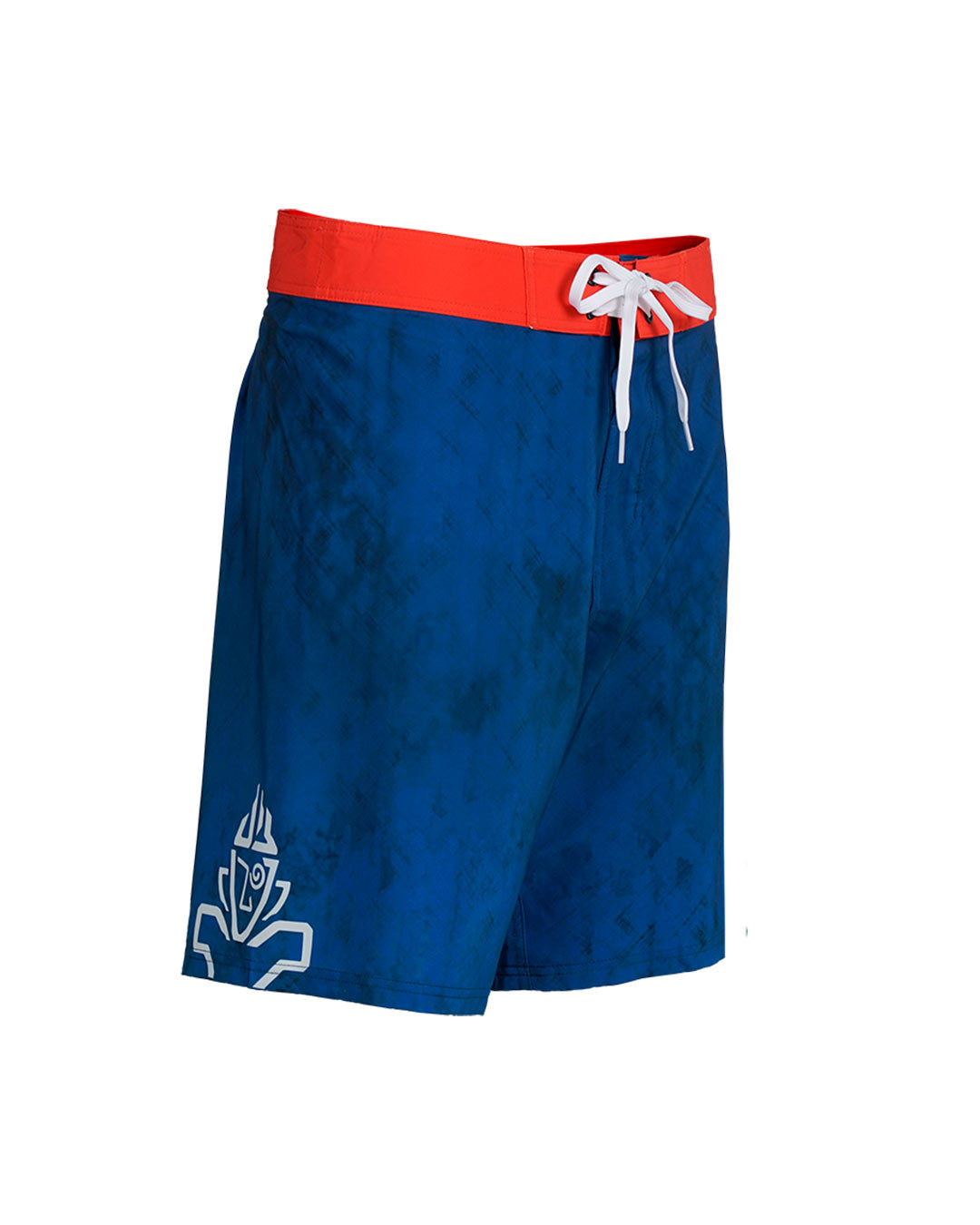 2024 Starboard Kids Team Boardshorts in blue and red with white drawstring