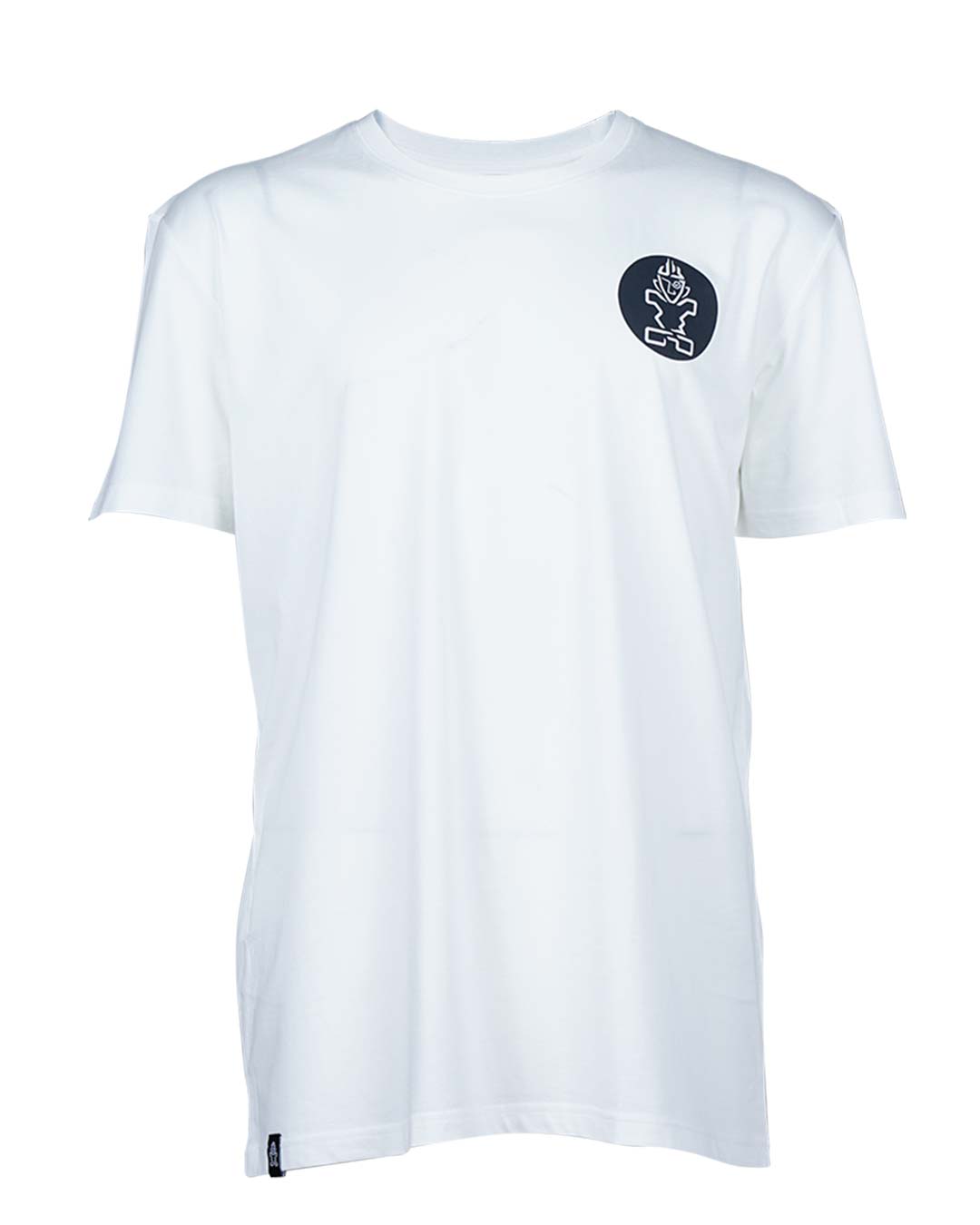 White 2024 Starboard Men’s Deep Ocean Tee with black skull design