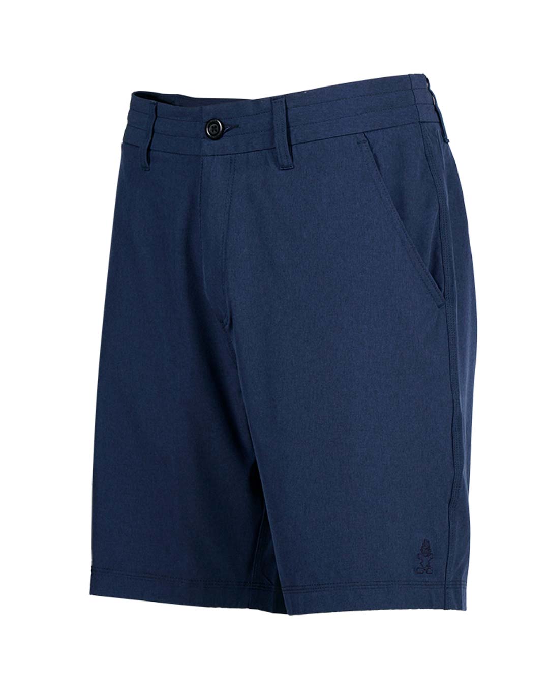 Navy blue 2024 Starboard men’s hybrid walkshorts with pleated front