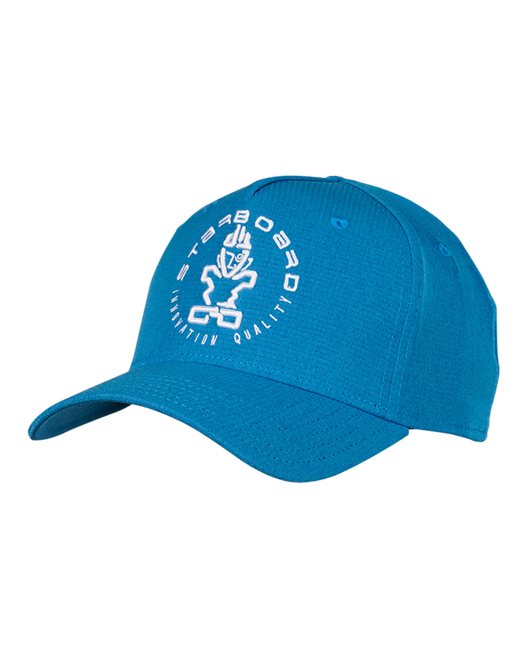 Blue Starboard Tiki Cap with white logo and adjustable strap