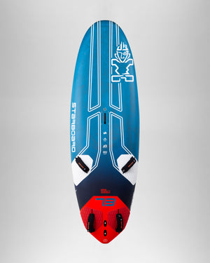 2019 Slingshot 5’6” Cleobus Windsurf Board in Blue and Red Design