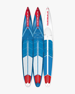 Gen R 2019 Starboard 13’6’’ Carbon Fiber SUP Board with Blue Red Accents