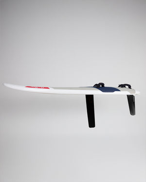 2019 Naish Hover Glide 5’6” Windsurfing Board with Black Fins and Red Accents