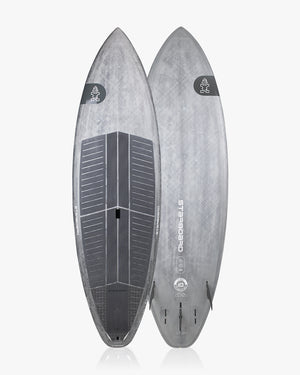 Gray marble 2019 Hobie Mirage iSUP Pro Paddleboard with black traction pad