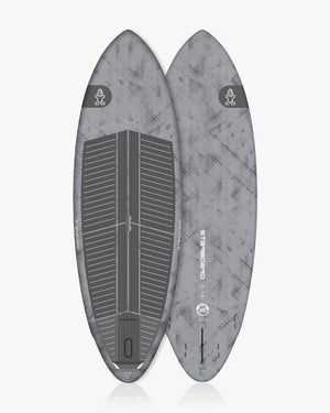 Grey and black Spice Paddleboard with EVA foam textured grip