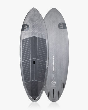Grey and black Spice Paddleboard with EVA foam textured grip