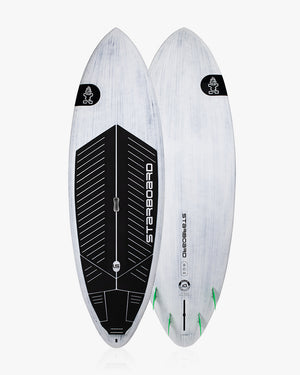 Spice Paddleboard 2019 Dragonfly 8’6’’ SUP with white black design and grip pad