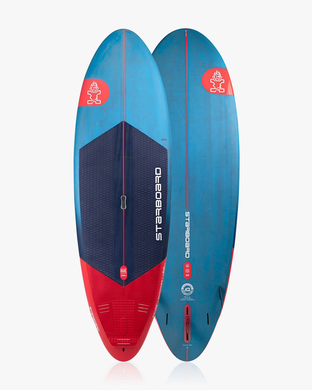 Whopper Paddleboard: 2019 Starboard 8’6’’ Carbon Fiber SUP in Red and Blue