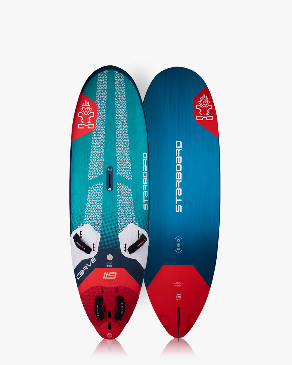 Carve Windsurf Board: 2019 Ozone Cave 5.8 with shark fin design