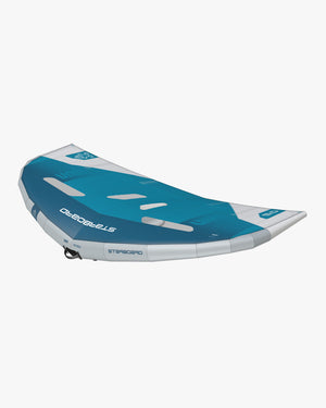 Blue and white Starboard Viva Wing inflatable SUP