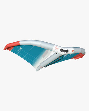 FreeWing AIR v5 2019 sailplane with teal orange fabric accents