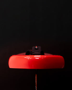 Red and black compact Canon camera on iGnite Wing foilboard