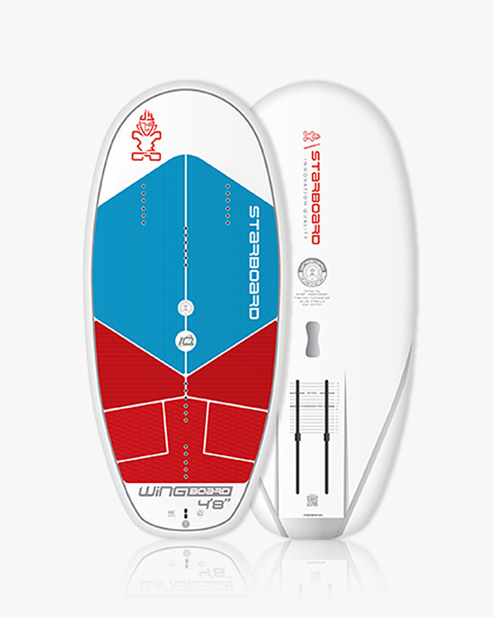 2019 Starboard Wing Foil 4.8 Board in Red Blue White Design