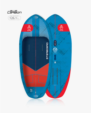 Sleek 2025 ONeill Blue Carbon Wingboard Foil Board with Red Accents