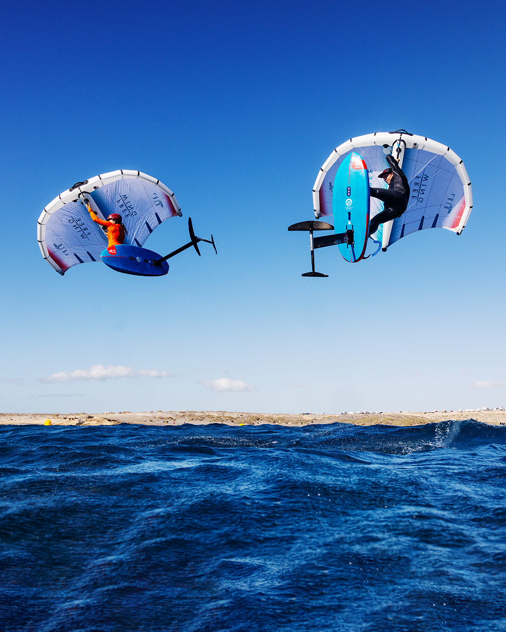 2019 Kiteboarding Kite on 2025 Take Off Foilboard
