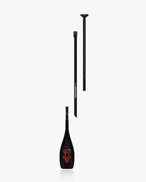 2024 Lima Prepreg Carbon Paddle with black red skull design