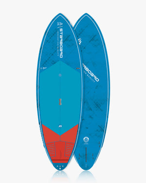 Sleek 2024 Spice Paddle Board in Blue and Red