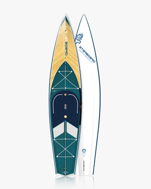 2019 Starboard 13’6’’ Carbon Fiber Touring Paddle Board in Teal and Yellow