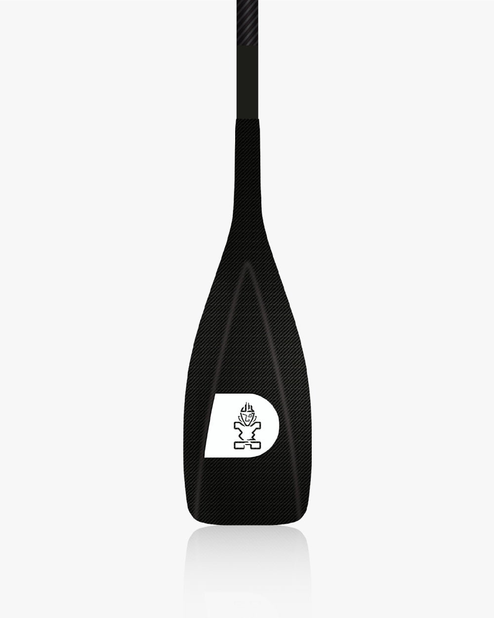 Lima Carbon Paddle with black grip and logo
