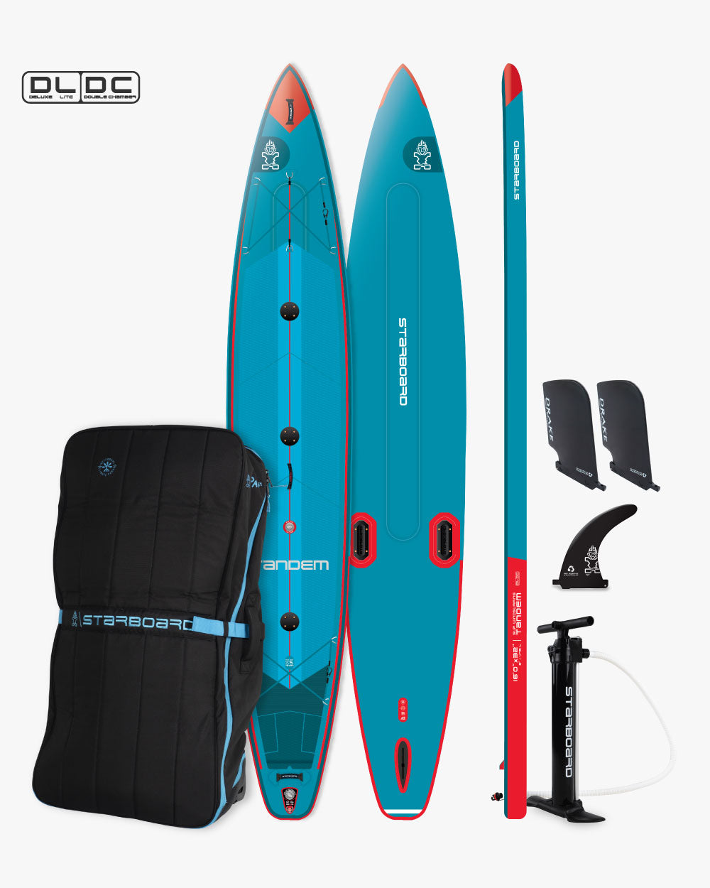 Tandem Inflatable Paddle Board