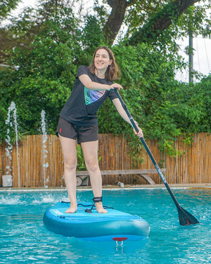 Starboard Inflatable SUP iGO One Board with Paddle 2026 detail view 2