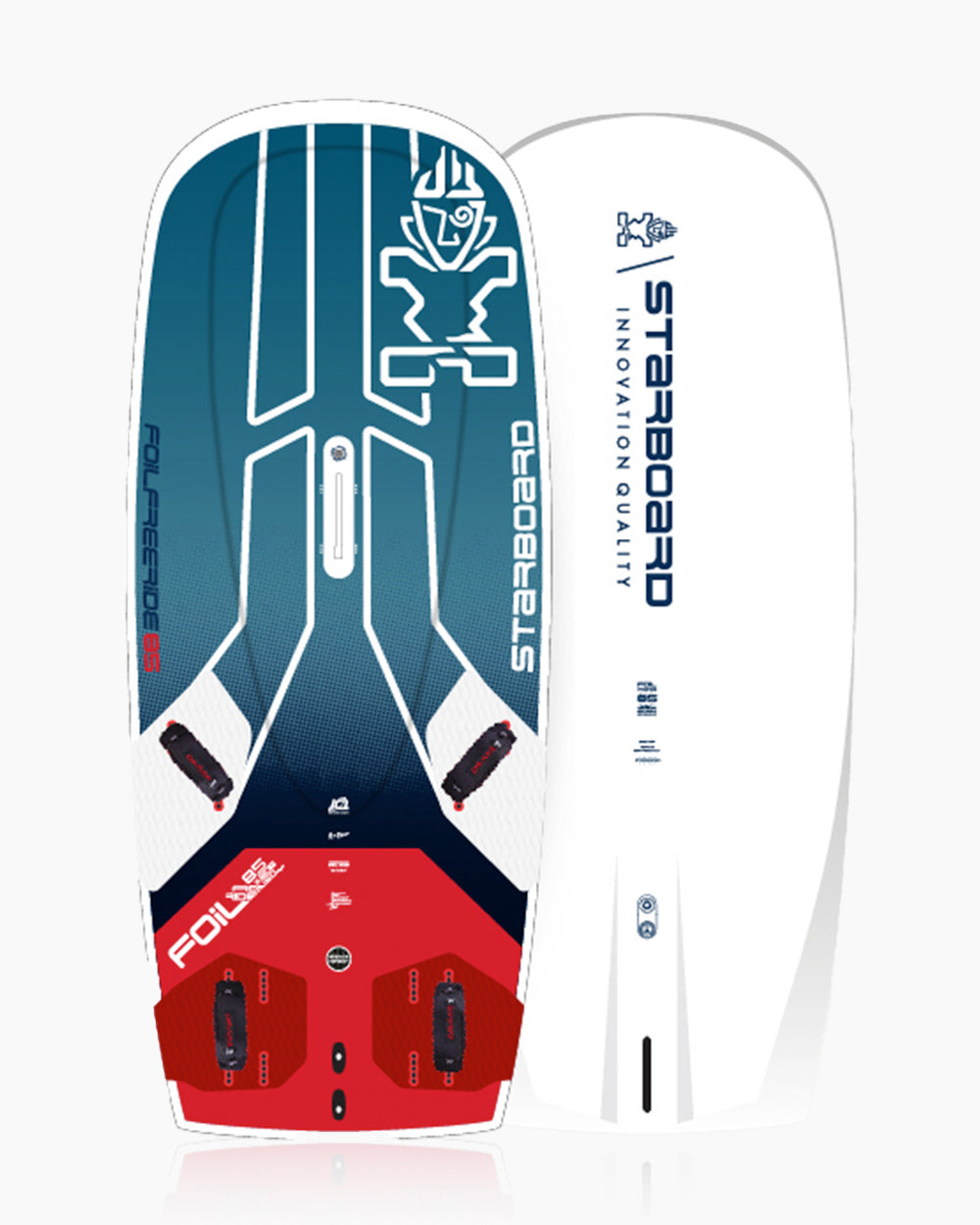 2024 Foil FreeRide Windfoil Board with starboard foil 120 red white blue design
