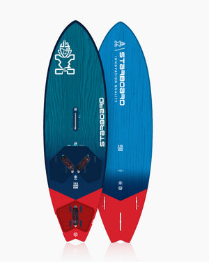 2019 Starboard 5’6” Freestyle S Windsurf Board in Blue and Red