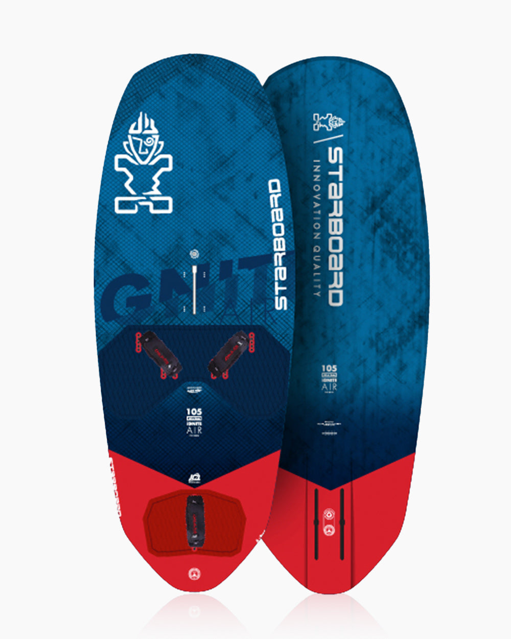 2024 iGNiTE AIR Windfoil Board with blue red Starboard logo