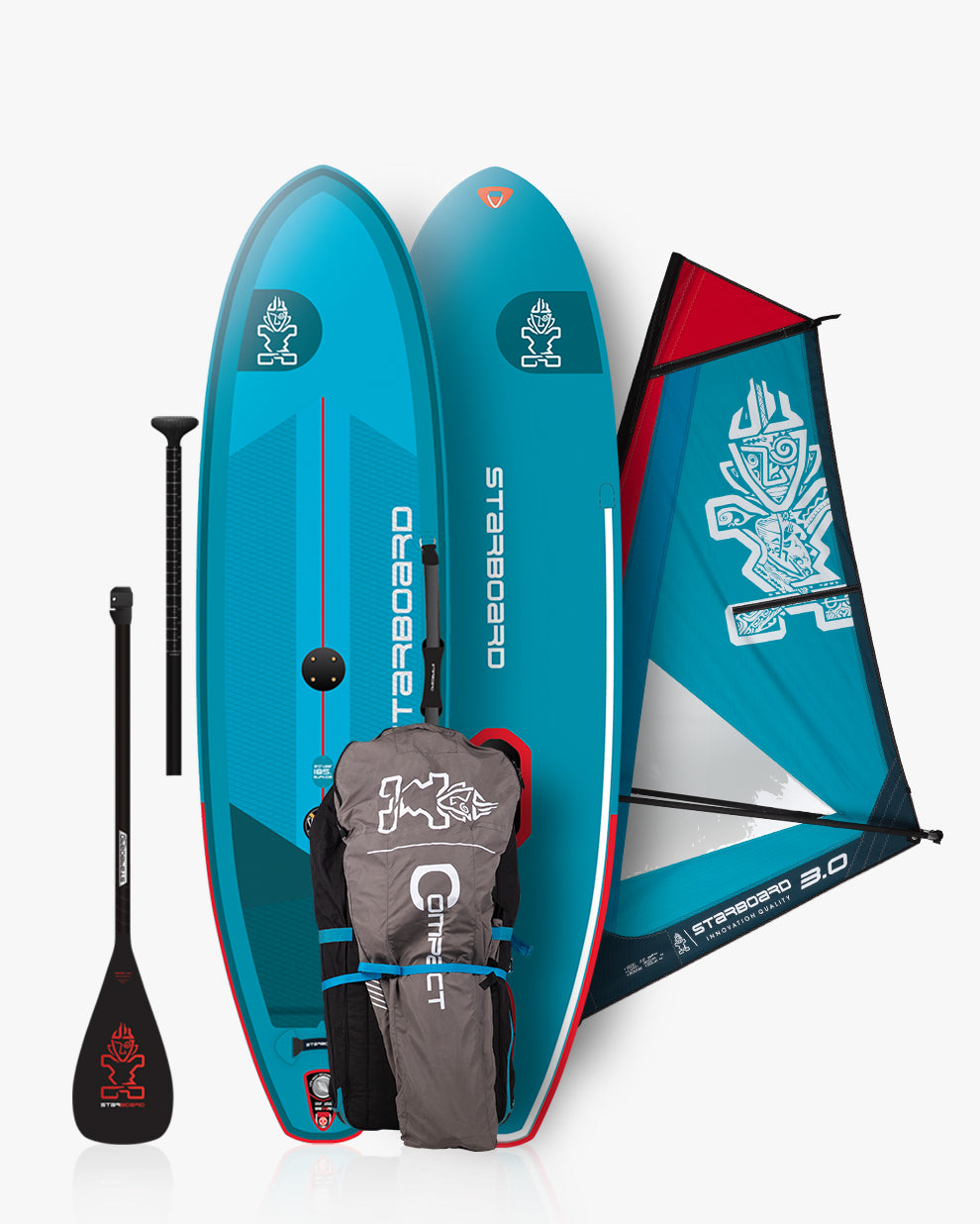 2019 Starboard Windsurfing Board in Waterman Package Kids