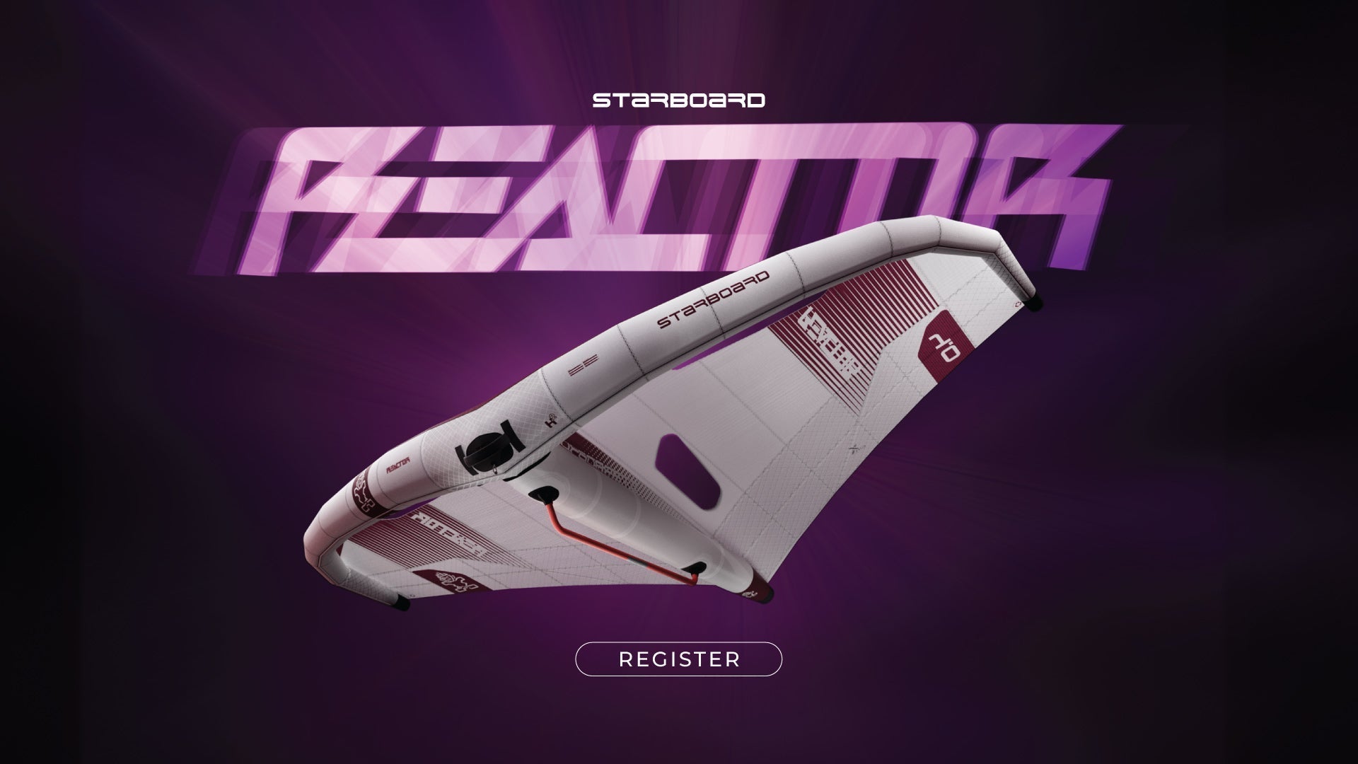 Introducing the all-new Starboard REACTOR Wing! | Register Now