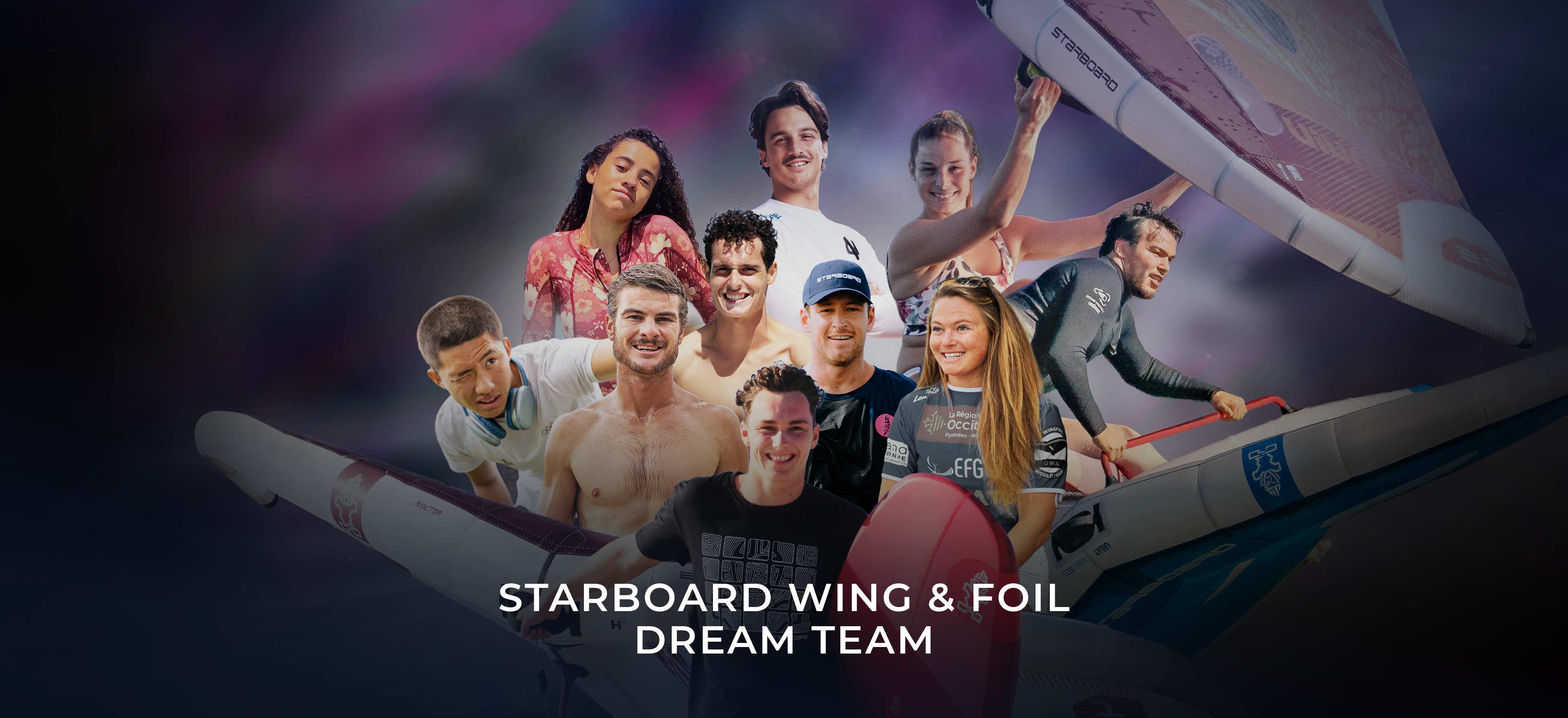 Legacy meets fresh fire: Starboard presents 2026 Wing & Foil Dream Team