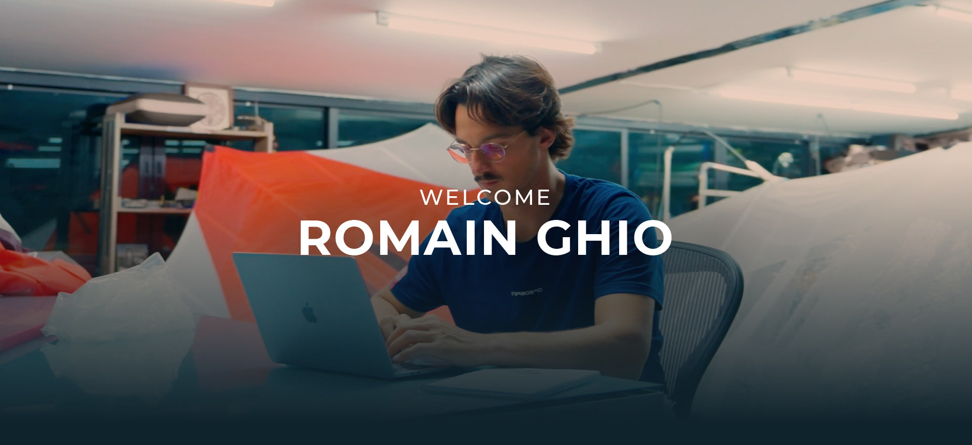 Welcome to the team | Romain Ghio