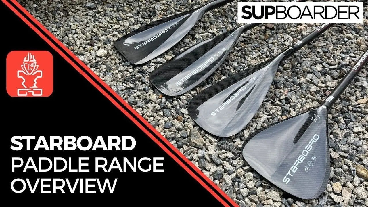 2025 Starboard SUP Paddle Range Overview