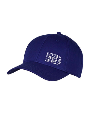 Royal blue 2024 Starboard Embroidery Cap with white Stalboz 360 logo