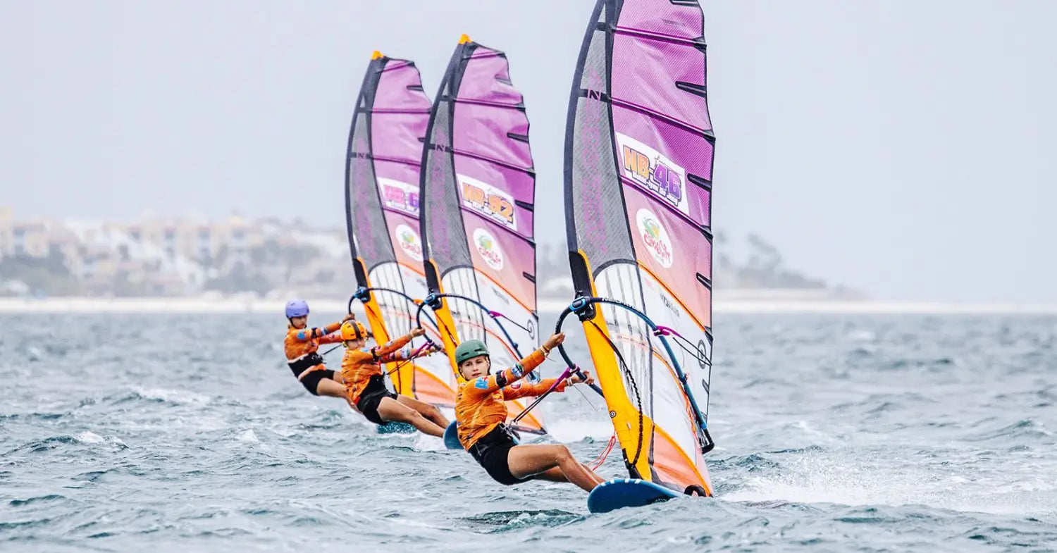 Starboard Junior riders on top of the PWA Youth Slalom World Cup on Aruba
