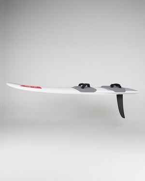 GO 152 Windsurf Board in white and red with black fins