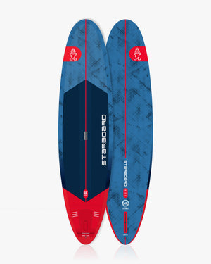 2019 Starboard 8’6’’ carbon fiber Longboard SUP with red blue accents
