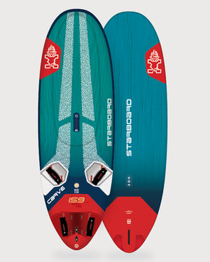 Carve Windsurf Board: 2019 Ozone Cave 5.8 with shark fin design
