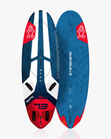 ISonic Windsurf Board in blue and red with white accents by oceanstyle