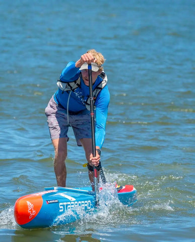 Connor Wins 2023 Gorge Paddle Challenge