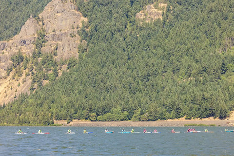 Connor Wins 2023 Gorge Paddle Challenge