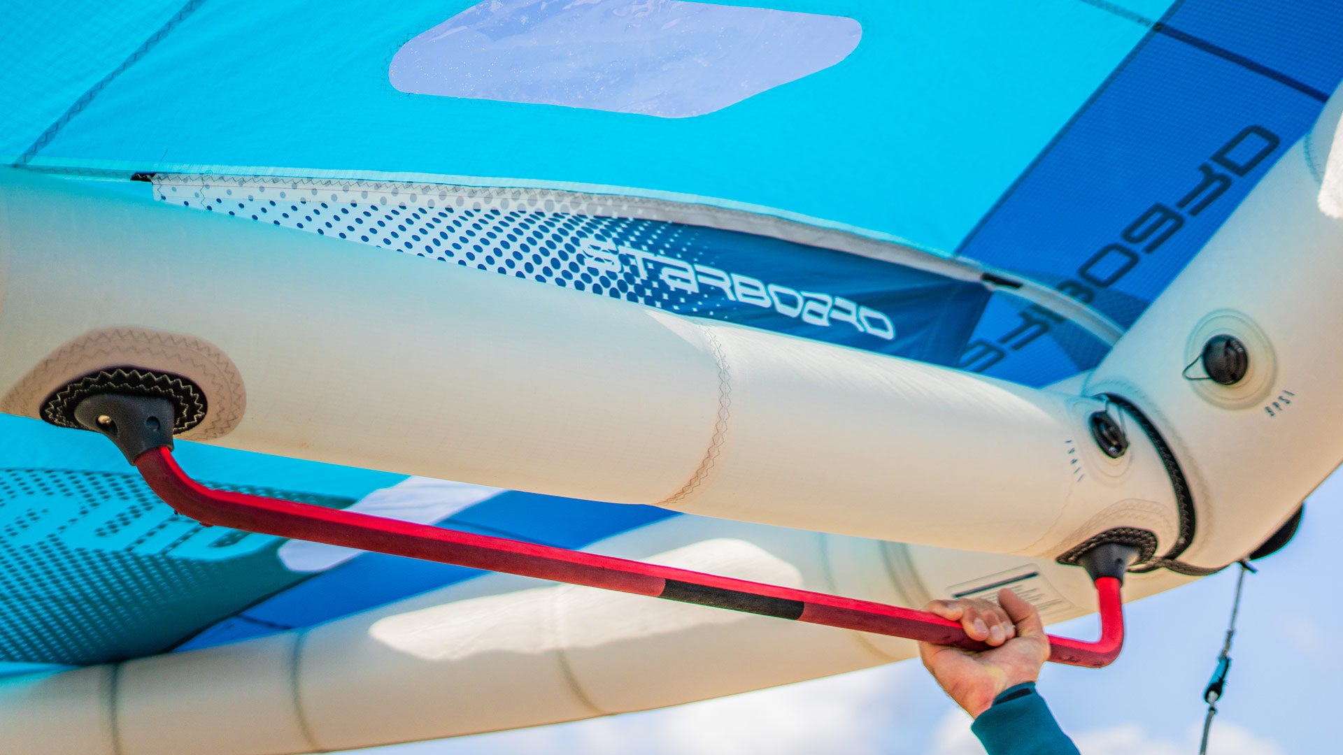 Pistol Grip Wing Boom for Starboard Wing
