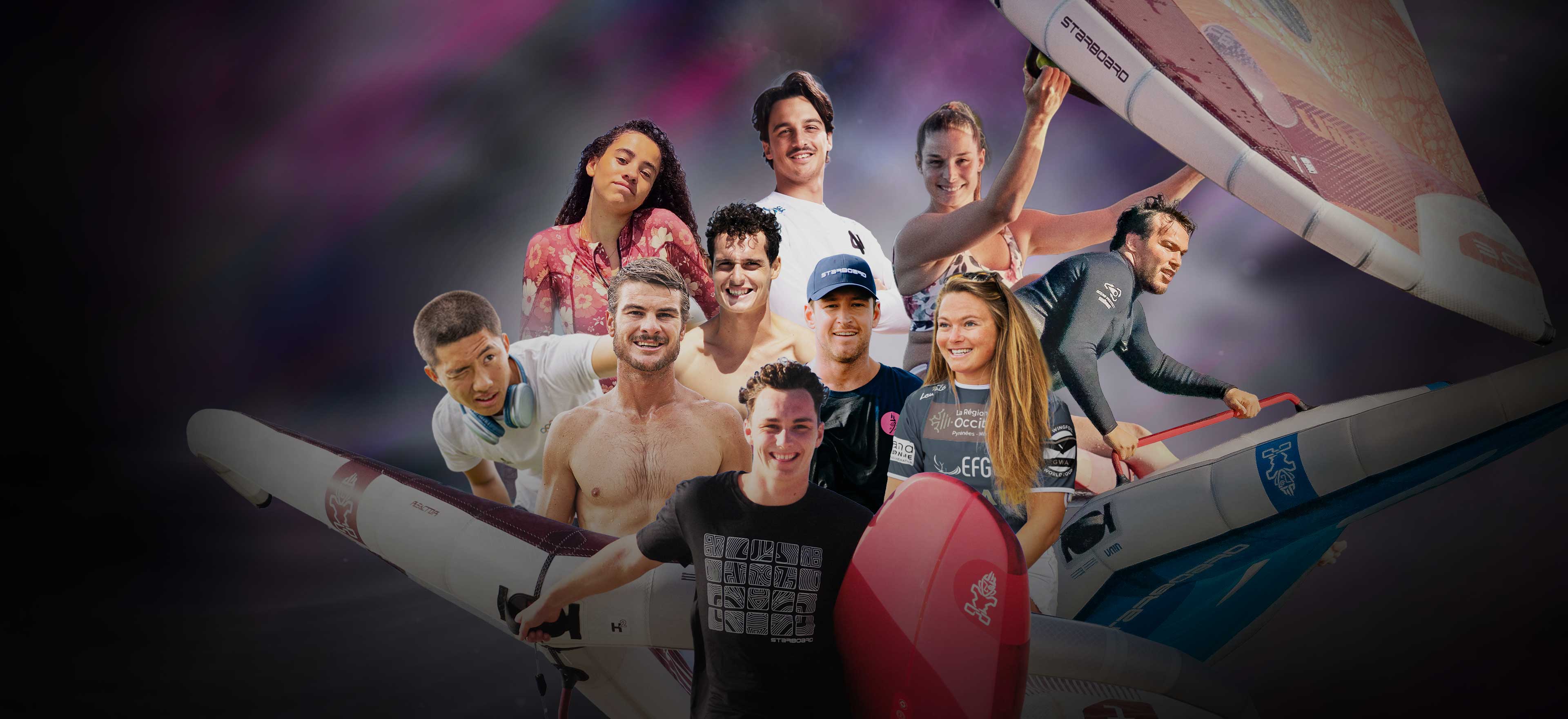 Starboard Wing Foil Dream Team - Pro Riders | Starboard