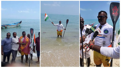 Sathish Kumar Sets World Record on All Star Airline