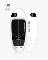 Sleek 10’6” white black carbon fiber 2025 Wingboard Foil Board