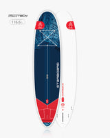2019 Starboard 13’6’’ SUP board with red blue design and EVA foam core