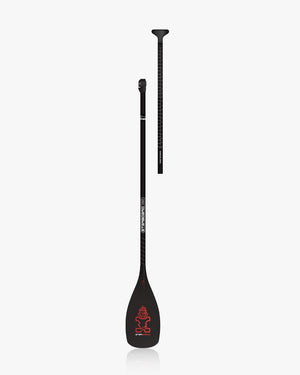 Tufskin Paddle: black and red adjustable ergonomic paddle