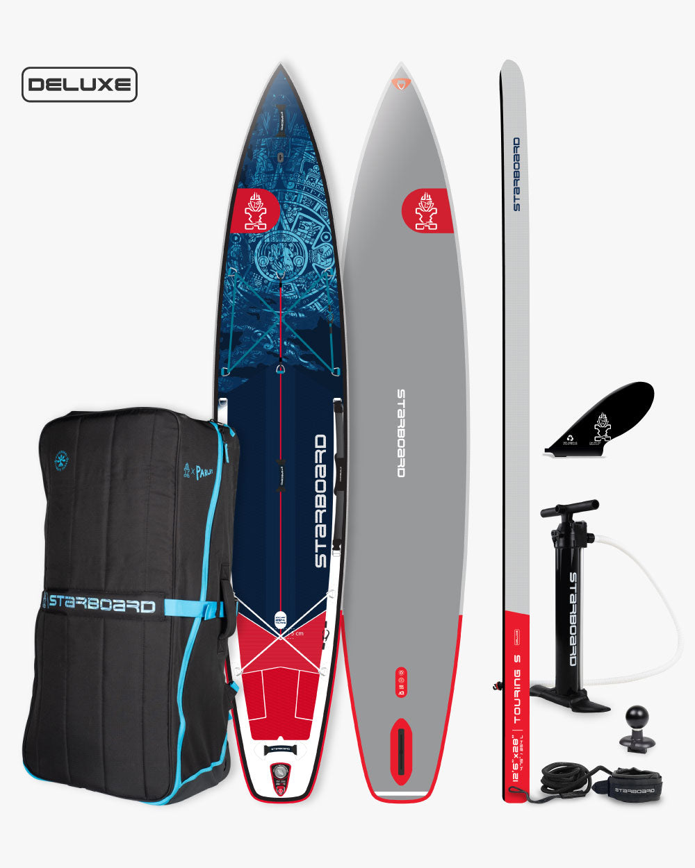 2019 Lifetime Aquatour 8.6ft Inflatable SUP in Blue and White