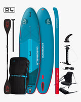 IGO Inflatable Board with Kayak Set: 2019 Starboard DL 3.5 inflatable board