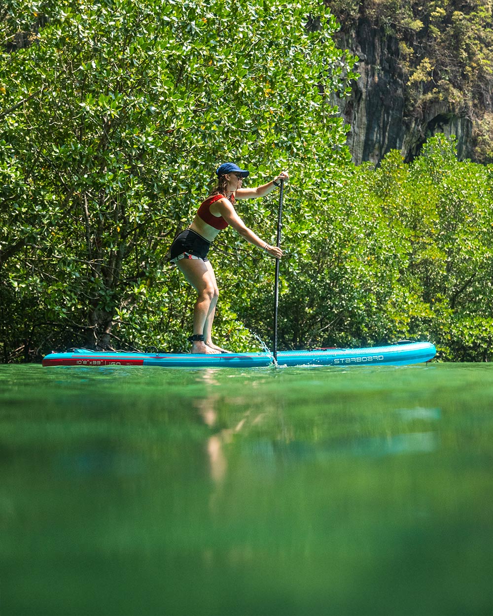 iGO Inflatable Board with Paddle - Starboard